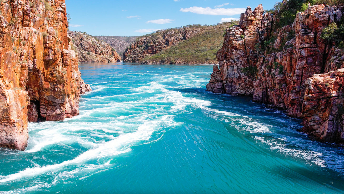'Filling up' - Horizontal Falls - Photography Print