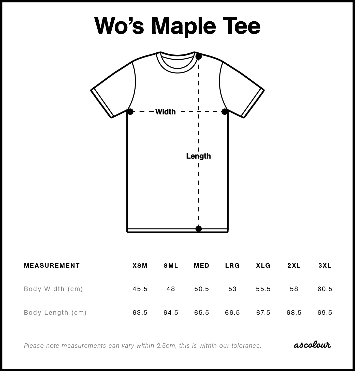 OG 'Blue Print' Womens Maple Tee