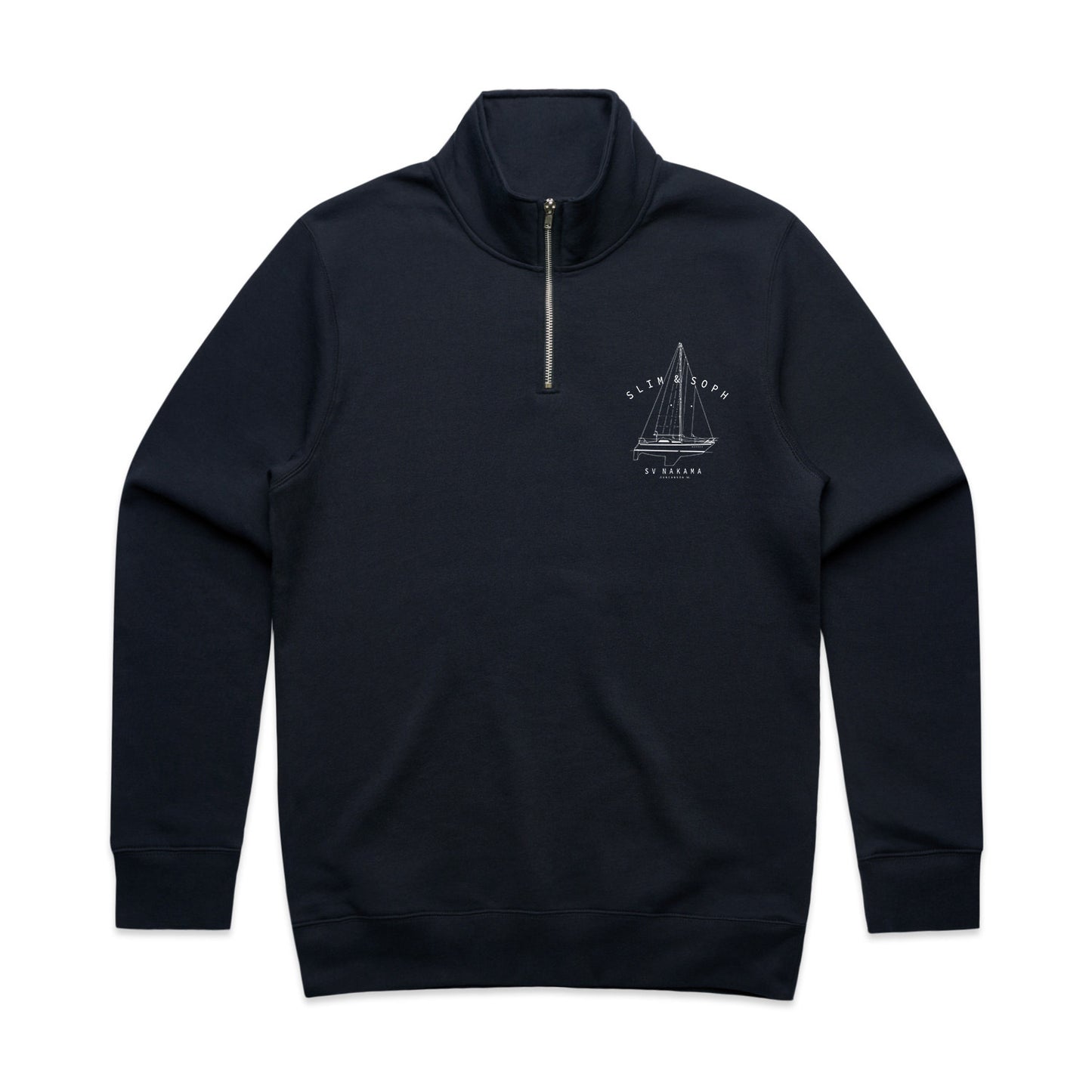 Men's Half Zip Crew