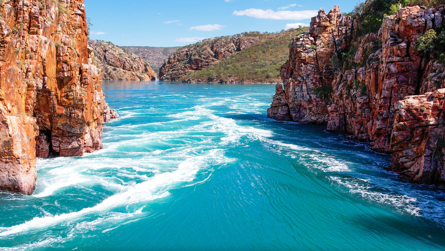 'Filling up' - Horizontal Falls  - Photography Print